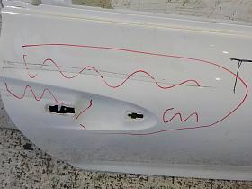 Дверь передняя правая для Opel Adam 2013- года выпуска, 13357540