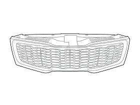 Kia Rio 2011- | Решетка радиатора