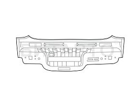 Панель кузова задняя для Kia Rio 2017- года выпуска, 69100H0000