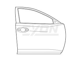Nissan X-Trail (T32) 2014- | Дверь передняя правая