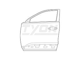 Chery Tiggo 7 Pro I 2020- | Дверь передняя левая
