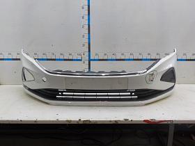 Бампер передний для Volkswagen Polo (Sed RUS) 2020- года выпуска, 6N5807217GRU