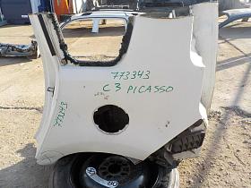 Крыло заднее левое для Citroen C3 Picasso 2008- года выпуска, 8525SE