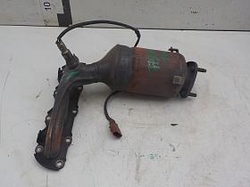 Коллектор выпускной с катализатором для Volkswagen Polo (Sed RUS) 2011- года выпуска, 036253056F