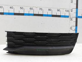 Решетка бампера переднего для Skoda Rapid 2013- года выпуска, 5JA807367A9B9