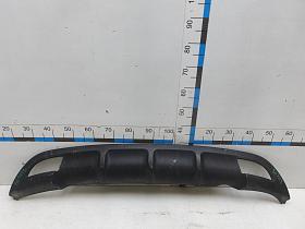 Спойлер (нижняя часть) бампера заднего для Kia Rio 2005-2011 года выпуска, 866231G810