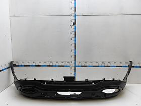 Спойлер (нижняя часть) бампера заднего для Lada Vesta 2015- года выпуска, 8450041576