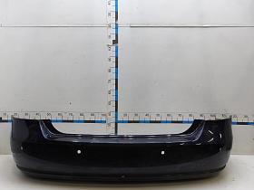 Бампер задний для Volkswagen Polo (Sed RUS) 2011- года выпуска, 6RU807421B
