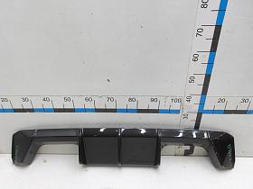Спойлер (нижняя часть) бампера заднего для BMW 4 2020- года выпуска, 51128075031