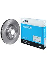 Диск тормозной передний для Haval Dargo 2022- года выпуска, 3501112AGW01A; 3501112XGW01A