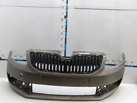 Бампер передний для Skoda Octavia 2013- года выпуска, 5E0807217