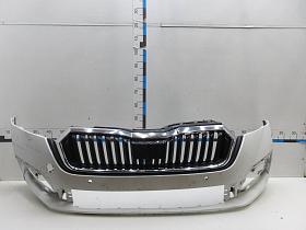 Бампер передний для Skoda Octavia 2019- года выпуска, 5E3807221